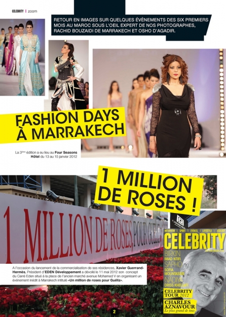 Celebrity in Morocco